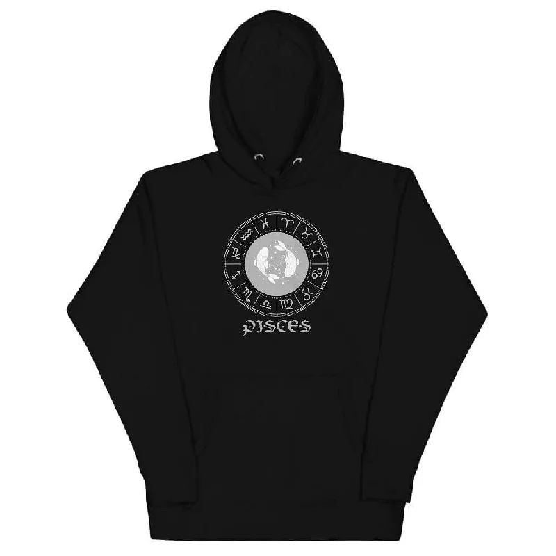 Pisces Birthday Birth Zodiac Sign Unisex Hoodie Modern Hoodie Sweatshirt