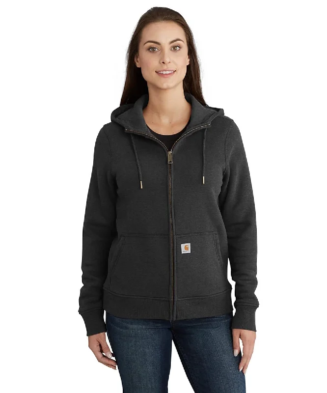 Carhartt Women’s Clarksburg Full-Zip Hoodie - Carbon Heather Women’s Oversized Hoodie