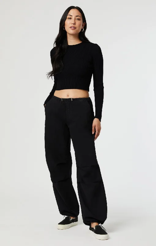 HILL PARACHUTE PANTS IN DARK SMOKE MOVE