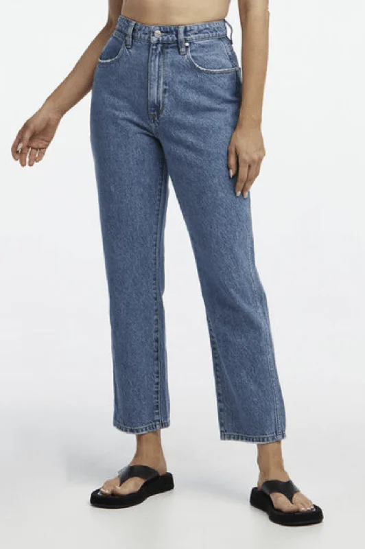 WRANGLER CLAUDIA HI STRAIGHT CROP JEAN - WAYFARER