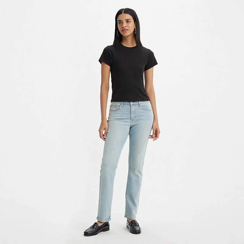 Levi's Classic Straight Women's Jeans - Indigo Destructed