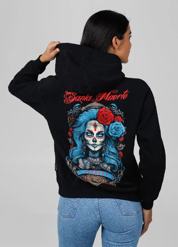 Women's oversize hoodie Santa-Mu Printed Hooded Sweatshirts