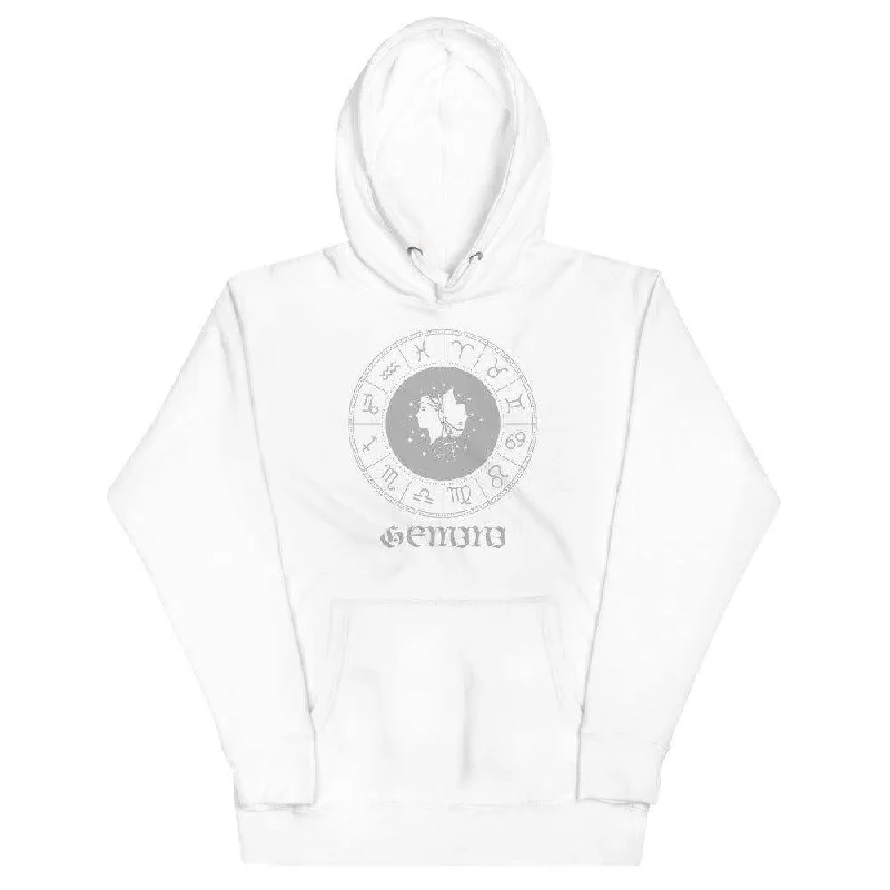 Gemini Zodiac Sign Birthday Unisex Hoodie Printed Sweatshirt Hoodie