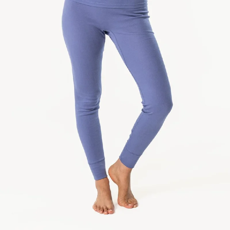 Women's Long Johns - 100% Organic Cotton Fall pajama sets