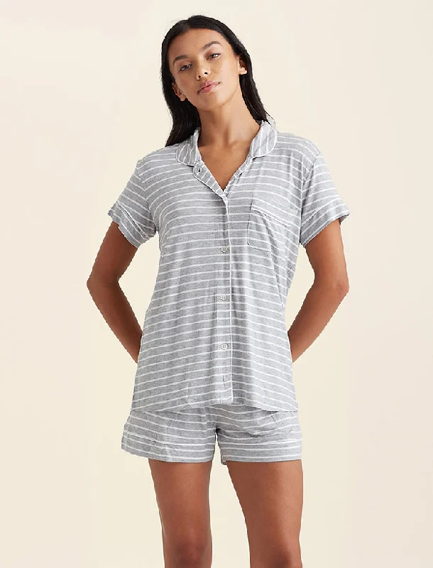 Kate Modal Soft Boxer PJ Short sleeve pajama sets