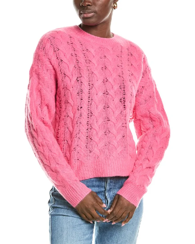 NAADAM Lofty Cable Crewneck Cashmere Sweater UV protection sweaters