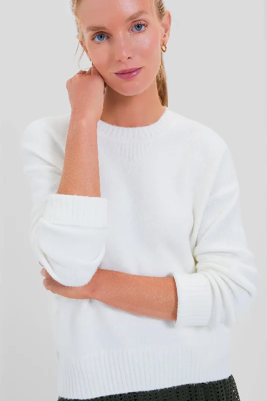 White Faris Pullover Weekend sweaters