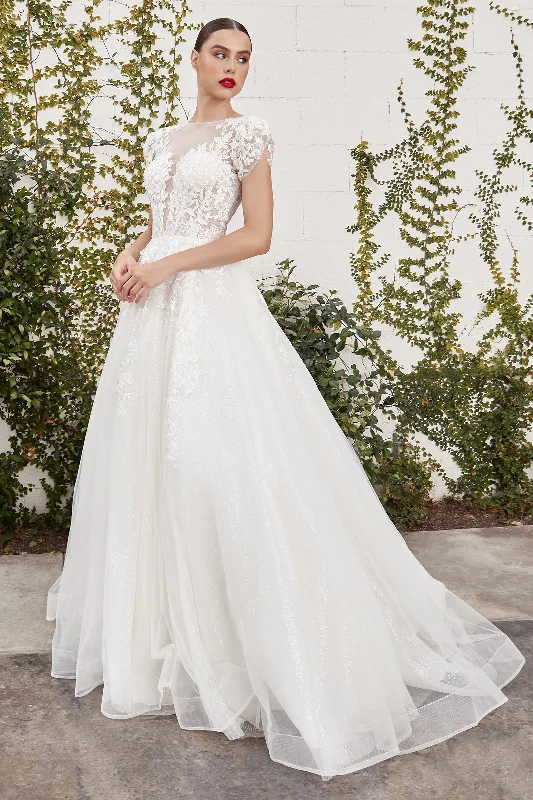 Cinderella Divine A1082W: A Floral Masterpiece for Your Enchanting Wedding Soft Wedding Gown