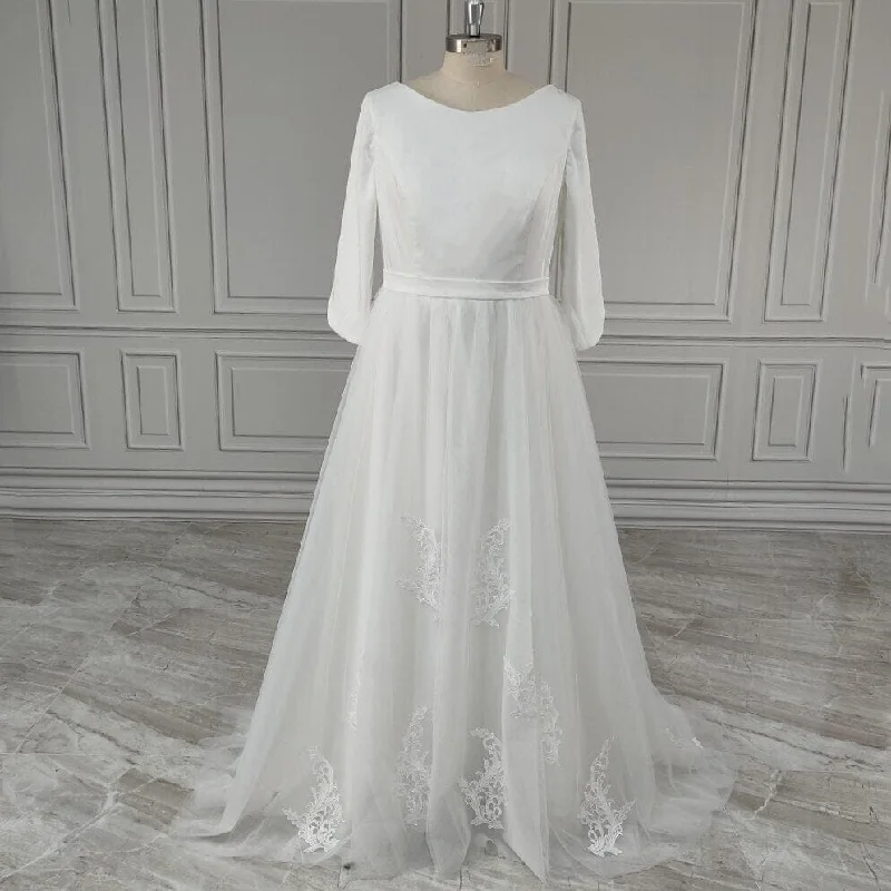 Timeless Charm Dress Silk Bridal Dress