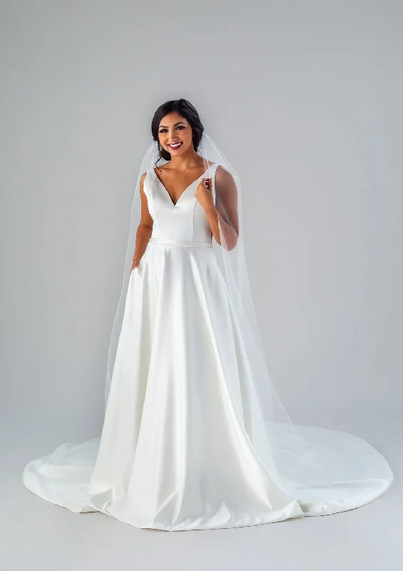 Kennedy Blue Cassie Sample Sale Full Skirt Wedding