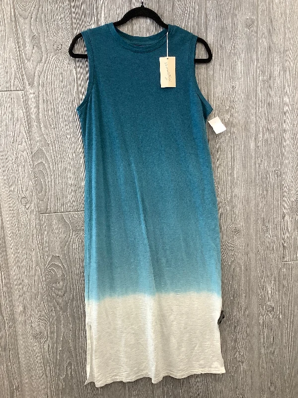 Blue Dress Casual Maxi Universal Thread, Size S Best maxi dresses for curvy figures