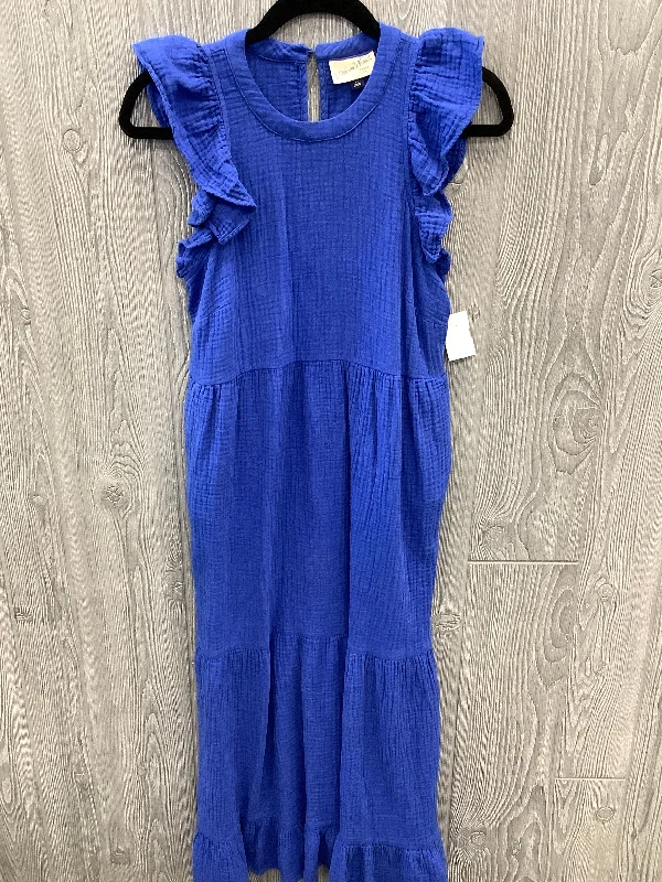 Dress Casual Maxi By Universal Thread In Blue, Size: Xs Edgy maxi dresses