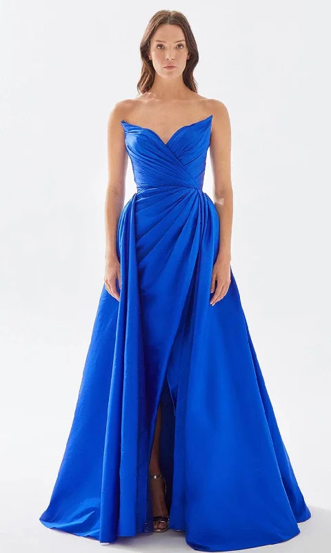 Tarik Ediz 52126 - Strapless Deep Sweetheart Exquisite Gown Graduation party dresses