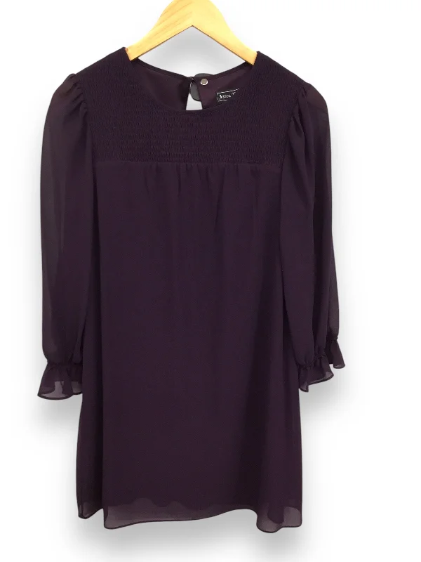 Dress Casual Midi By Jessica Howard In Purple, Size: M Holiday midi dresses