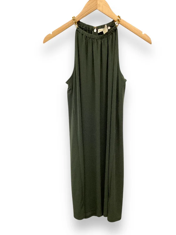 Dress Casual Midi By Michael Kors In Green, Size: Xs Best midi dresses for summer vacation