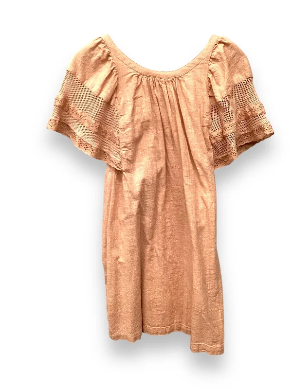 Dress Casual Midi By Old Navy In Peach, Size: S New Year's Eve midi dresses