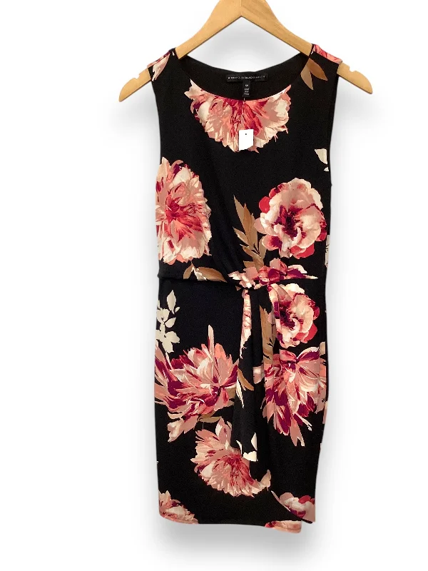 Dress Casual Midi By White House Black Market In Floral Print, Size: Xs Sexy little black midi dresses