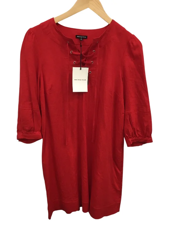 Dress Casual Midi By Who What Wear In Red, Size: S Luxury midi dresses