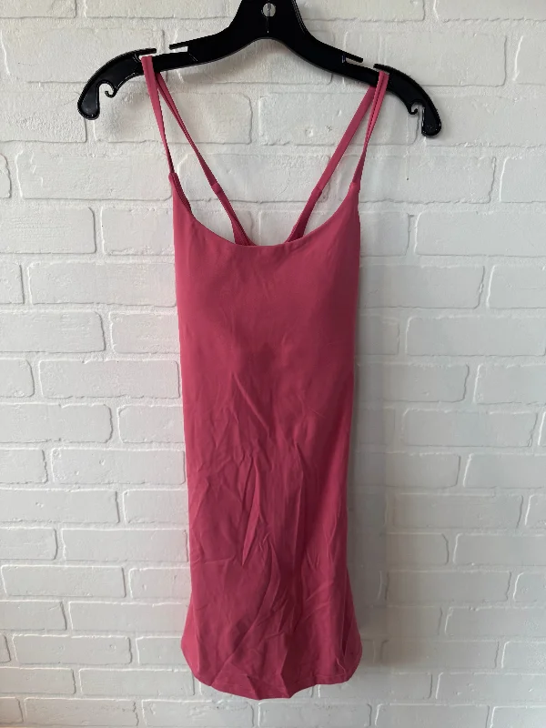 Athletic Dress By BSP In Pink, Size: L Date night unclassified dresses