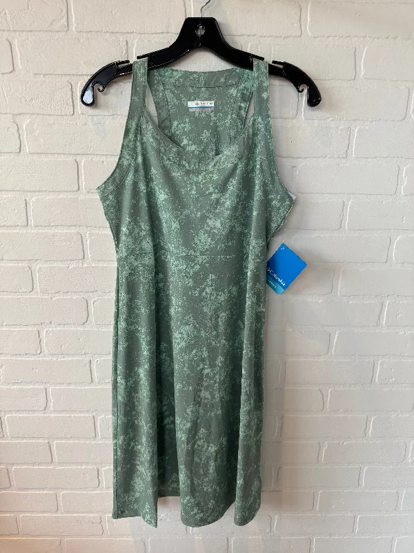 Athletic Dress By Columbia In Green, Size: S Petite unclassified dresses