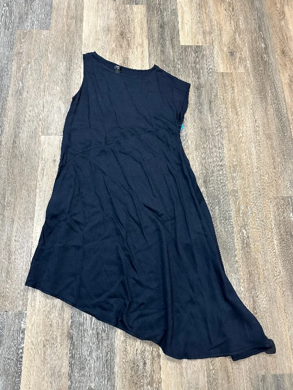 Dress Designer By Zero + Maria Cornejo In Navy, Size: Xl Ruched unclassified dresses