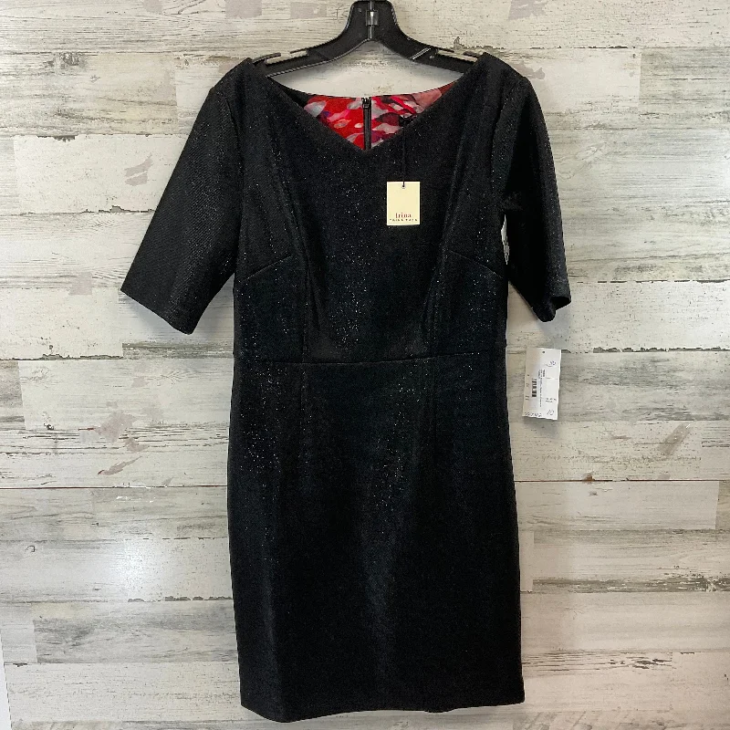 Dress Work By Trina By Trina Turk In Black, Size: M Halter unclassified dresses