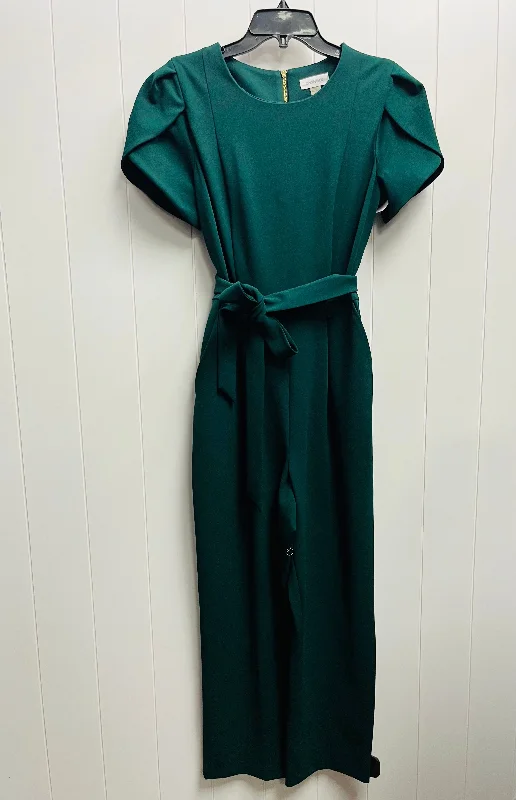 Jumpsuit By Calvin Klein In Green, Size: M Cocktail unclassified dresses