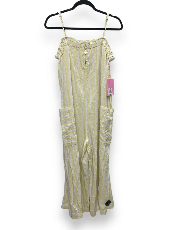 Jumpsuit By Target-designer In Yellow, Size: M Wrap unclassified dresses