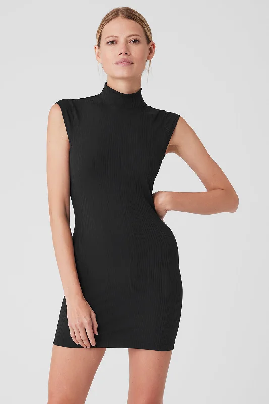 Run It Back Dress - Black Dark color unclassified dresses