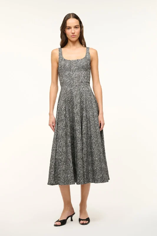 WELLS DRESS | TEXTURED HERRINGBONE High-low unclassified dresses