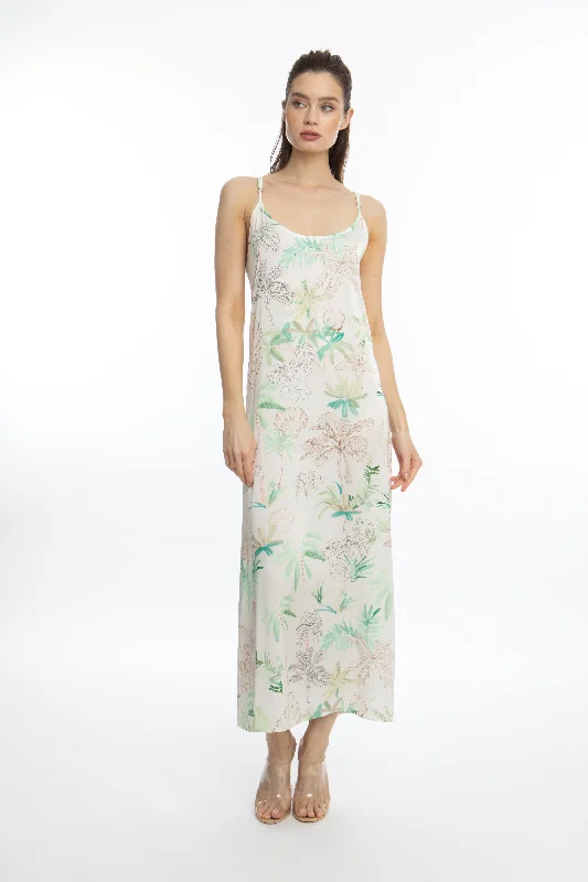 Beauty and the Beach Long Chemise Soft Flow Maxi