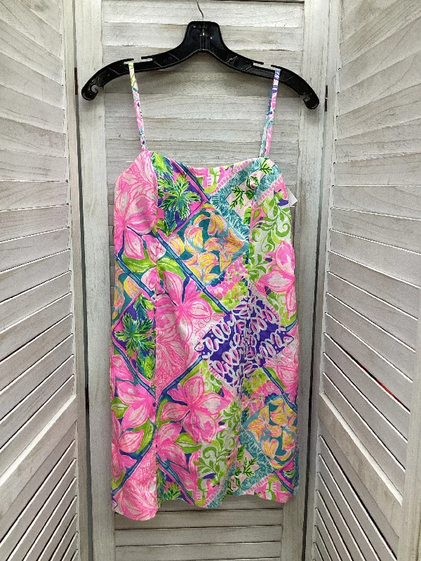 Dress Casual Midi By Lilly Pulitzer In Multi-colored, Size: 2 Midi Skirt Blouse