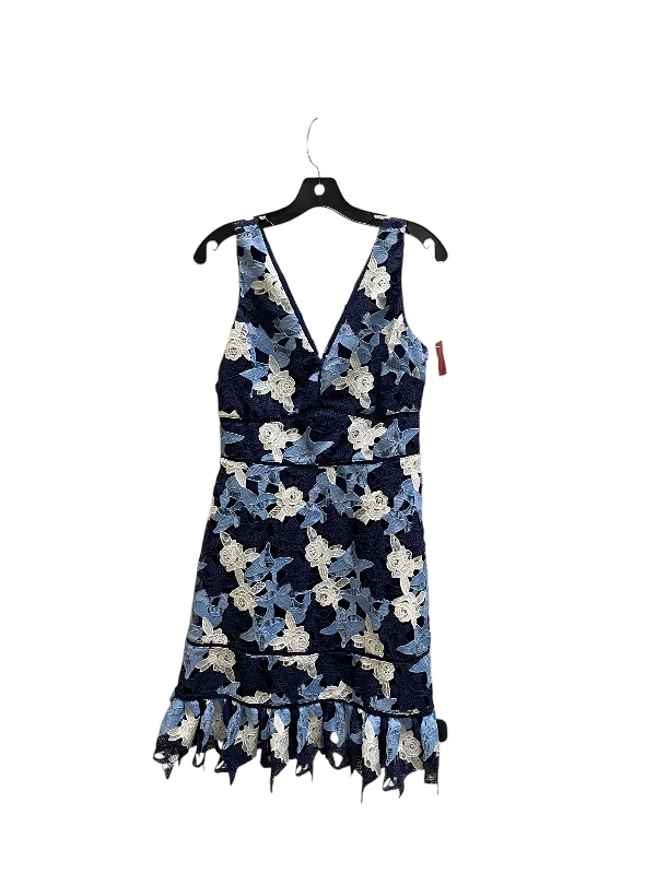 Dress Casual Midi By Vineyard Vines In Blue, Size: 2 Ruffled Skirt Midi